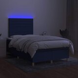  s oprugama i madracem LED plavi 120 x 190 cm od tkanine | shoptok.hr
