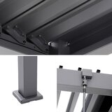 Gardenson Pergola Core, Antracit, 3x4m | Shoptok.si