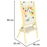 Dvostrana ploča s abakusom 89x46x43cm | shoptok.hr