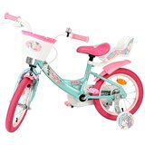 Volare dječji bicikl Unicorn 14″ zelene boje | shoptok.hr