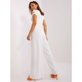Och Bella Trousers-TW-SP-BI-2086.24P-ecru | Shoptok.si