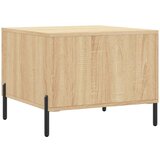 vidaXL Stolić za kavu boja hrasta 50 x 50 x 40 cm konstruirano drvo | shoptok.hr