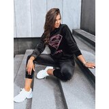 DStreet Czarny damski komplet welurowy Vogue Velour Cene