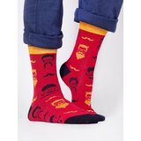 Yoclub Man's Cotton Socks Patterns Colors SKA-0054F-H400 Cene