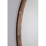 Dutchbone Stensko ogledalo z lesenim okvirjem ø 80 cm Gale – | Shoptok.si