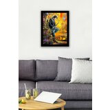 Wallity SC0097 multicolor decorative framed mdf painting Cene