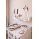 CamCam Copenhagen Bel stenski otroški obešalnik 75x16 cm Harlequin – | Shoptok.si