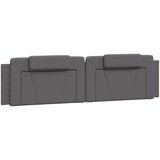  Krevet s madracem sivi 200 x 200 cm od umjetne kože | shoptok.hr