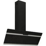 Zidna napa 90 cm od čelika i kaljenog stakla crna | shoptok.hr