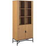 Livetastic VITRINA, črna, divji hrast | Shoptok.si