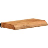  Zidne police 2 kom 30x20x3 5 cm od masivnog bagremovog drva - 30 x 20 x 3.5 cm 1 2 | shoptok.hr