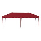  Rastezljivi šator za zabave 575 x 290 x 245 cm Tamno crvena | shoptok.hr