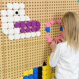  Masterkidz geometrijski klinovi za STEM ploče, 12 boja, 64 komada | shoptok.hr