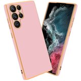 Cadorabo Ohišje, združljiv s Samsungom v sijajnem roza - zlati - zaščitni pokrov iz fleksibilnega silikona TPU in z zaščito pred kamero, (20593933) | Shoptok.si