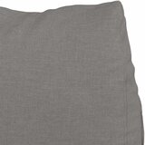  Jastuk za leđa Sivo-smeđa 45 x 20 x 35 cm tkanina | shoptok.hr