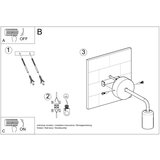  Stenska svetilka DUOMO, (21347340) | Shoptok.si