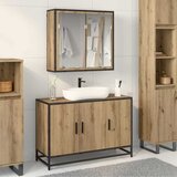vidaXL Set namještaja za kupaonicu 2 pcs hrast artisan 90 x 33 x 60 cm Cijene