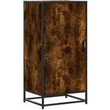 Maison Chic Stojalo za čevlje - Stojalo za obutev dimljen hrast 48x38x97,5 cm inženirski les, (21778042) | Shoptok.si