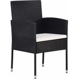  5-dijelni vrtni blagovaonski set crni | shoptok.hr