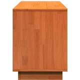 Ormarić za cipele voštano smeđi 110x34x45 cm masivna borovina | Eponuda.ba