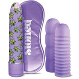 Global Novelties stoner bonga bunga - komplet vibratorjev za drog (4 deli) - vijolična | Shoptok.si