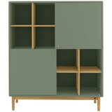 Tom Tailor for Tenzo Zelena polica za knjige 118x138 cm Color Living - Cijene