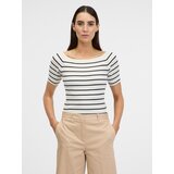Orsay Cream women's T-shirt with three-quarter sleeves - Women's | shoptok.hr