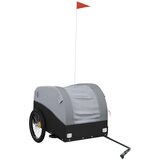  Teretna prikolica za bicikl crno-siva 45 kg željezna | shoptok.hr