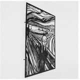 WALLXPERT dekorativni metalni zidni pribor the scream APT728 m | ePonuda.com