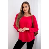 Kesi Włoski Crew neck sweater fuchsia | shoptok.hr