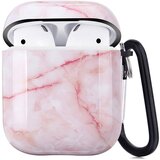 Venisymlis Trden ovitek za slušalke AirPods 1/2 z obeskom za ključe, ovitek, odporen na udarce, proti izgubi, (22102613) | Shoptok.si
