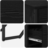  Kreveta s ladicama Crni hrast 97 x 32,5 x 74,5 cm | shoptok.hr