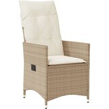  3-dijelni bistro set s jastucima bež od poliratana | shoptok.hr