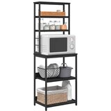  Kuhinjska polica Crni hrast 60 x 40 x 168 cm Konstruirano drvo | shoptok.hr