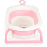Cangaroo sklopiva kadica za bebe sa digitalnim termometrom Terra - Pink | ePonuda.com