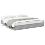 vidaXL Okvir za krevet s ladicama boja hrasta 180x200 cm Cijene