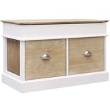  Klupa za hodnik od drva paulovnije 70 x 35 x 45 cm Cijene