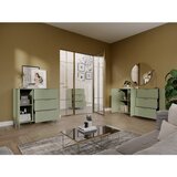 Germania Zelena omarica v mat dekorju 68x98x40 cm Savoca – | Shoptok.si