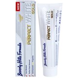 Beverly Hills Formula Perfect White Gold belilna zobna pasta z delci zlata okus Double Mint 100 ml Cene
