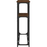  Konzolni stol boja hrasta 145 x 22,5 x 75 cm konstruirano drvo | Eponuda.com