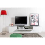 CARRYHOME TV-ELEMENT bela, visoki sijaj | Shoptok.si
