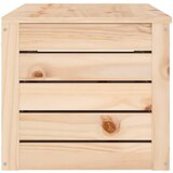  Kutija za pohranu 109x36,5x33 cm od masivne borovine | shoptok.hr