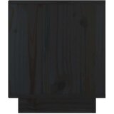  Noćni ormarići 2 kom crni 40 x 34 x 40 cm od masivne borovine | shoptok.hr