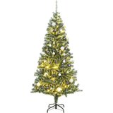 vidaXL Umjetno božićno drvce 300 LED s kuglicama i snijegom 180 cm | shoptok.hr