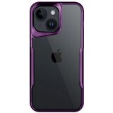  futrola transparent silikon sa okvirom za realme 11 pro 5G ljubicasta | ePonuda.com