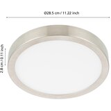 Eglo 98845 - LED prigušiva kupatilska svetiljka FUEVA-Z LED/19,5W/230V IP44 | Eponuda.com