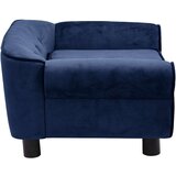 vidaXL Sofa za pse plava 72 x 45 x 30 cm plišana | shoptok.hr
