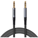 Joyroom SY-A09 AUX kabel, 3,5 mm mini jack do 3,5 mm mini jack, pleten, 1,2 m (črn), (21300262) | Shoptok.si