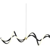  LED luster na sajli COLIA LED/55W/230V crna/zlatna | Eponuda.com