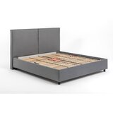 Bonami Selection Siva oblazinjena zakonska postelja s prostorom za shranjevanje z letvenim dnom 180x200 cm Myra Bold – | Shoptok.si